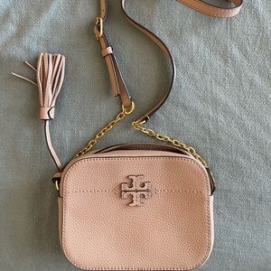 Tory Burch Devon Sand Mcgraw Camera Bag